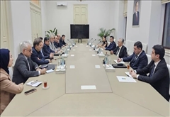 نشست استاندار اردبیل با شهردار باکو